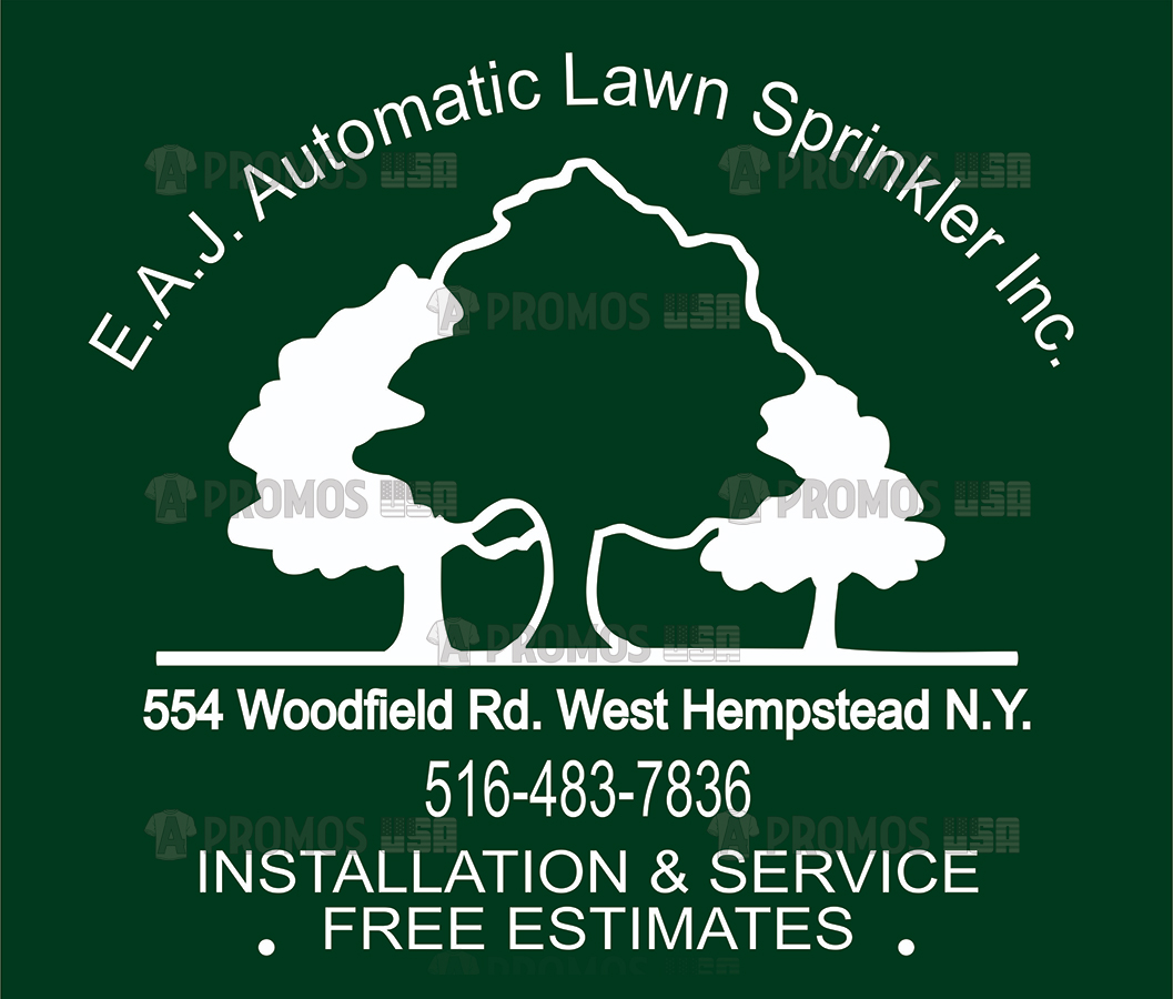 landscaping landscaper lawn service tees t-shirt tshirt teeshirt caps logo screen printing and embroidery tree logo